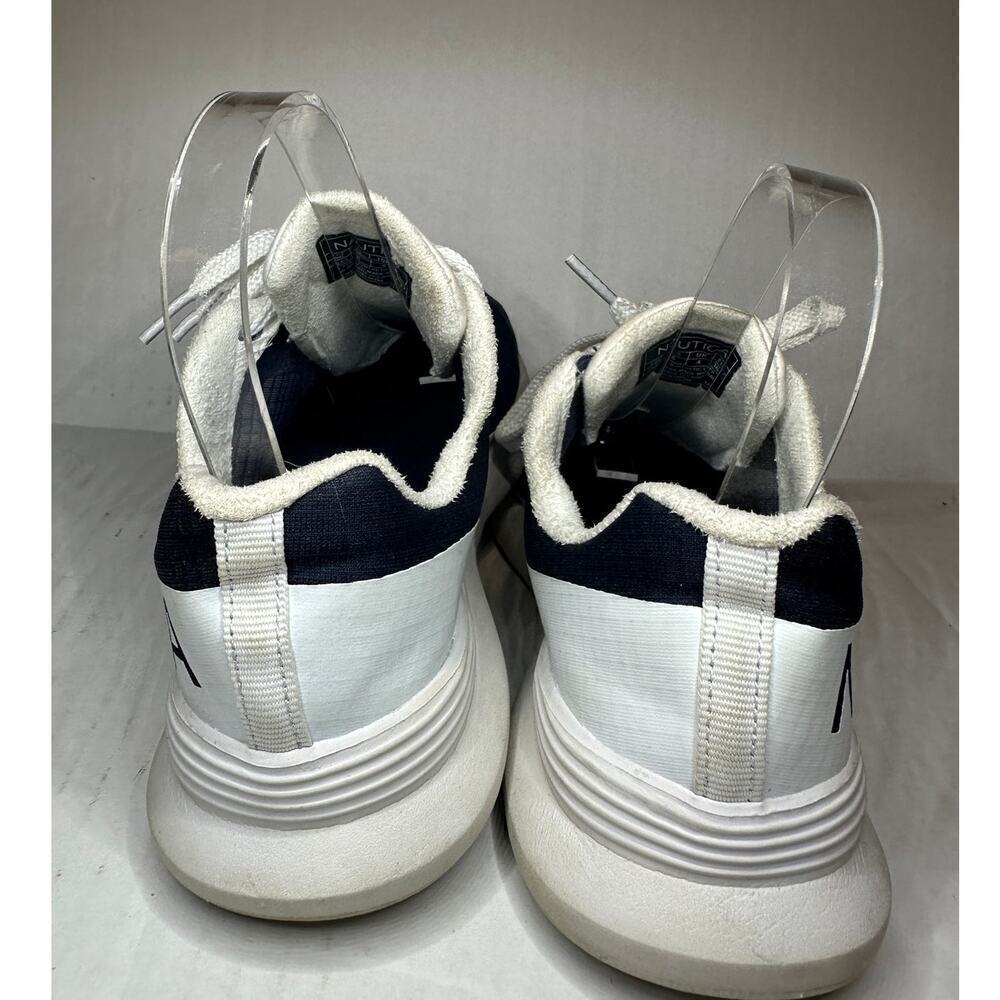 Nautica Size US 6 Blokette Women Blue Walking Travel Shoe Sneaker White Athletic - Picture 5 of 10